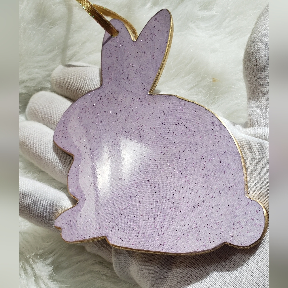 Handmade Spring Bliss Bunny Decor Accessory - Picture 4 of 9